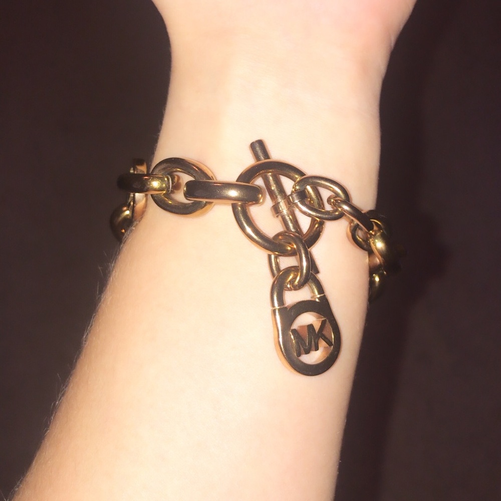 Gold MK Bracelet